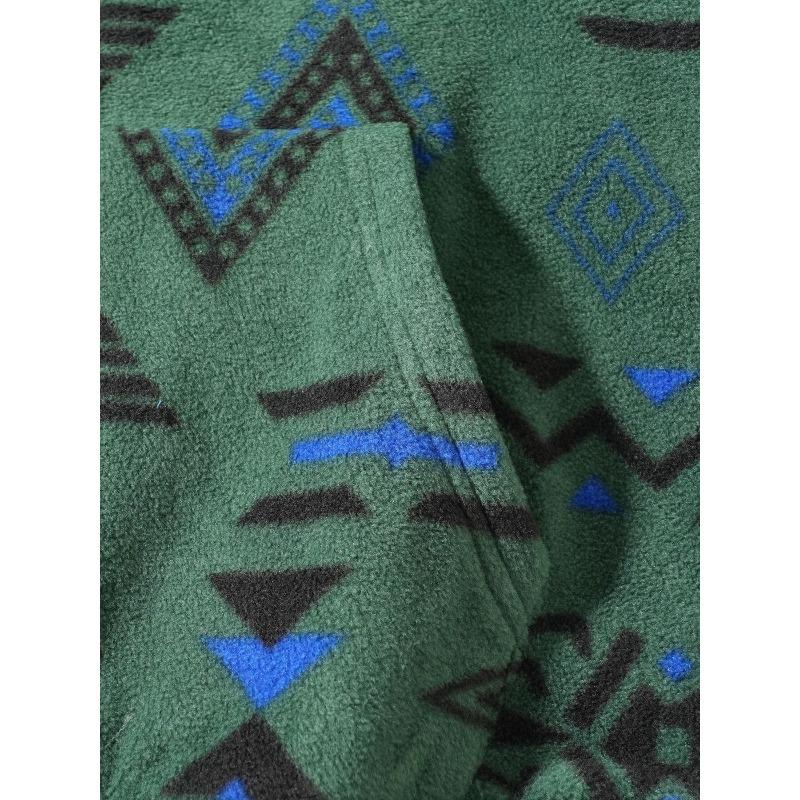 Men's Hooded Drawstring Pattern Long Sleeve Sweatshirt.