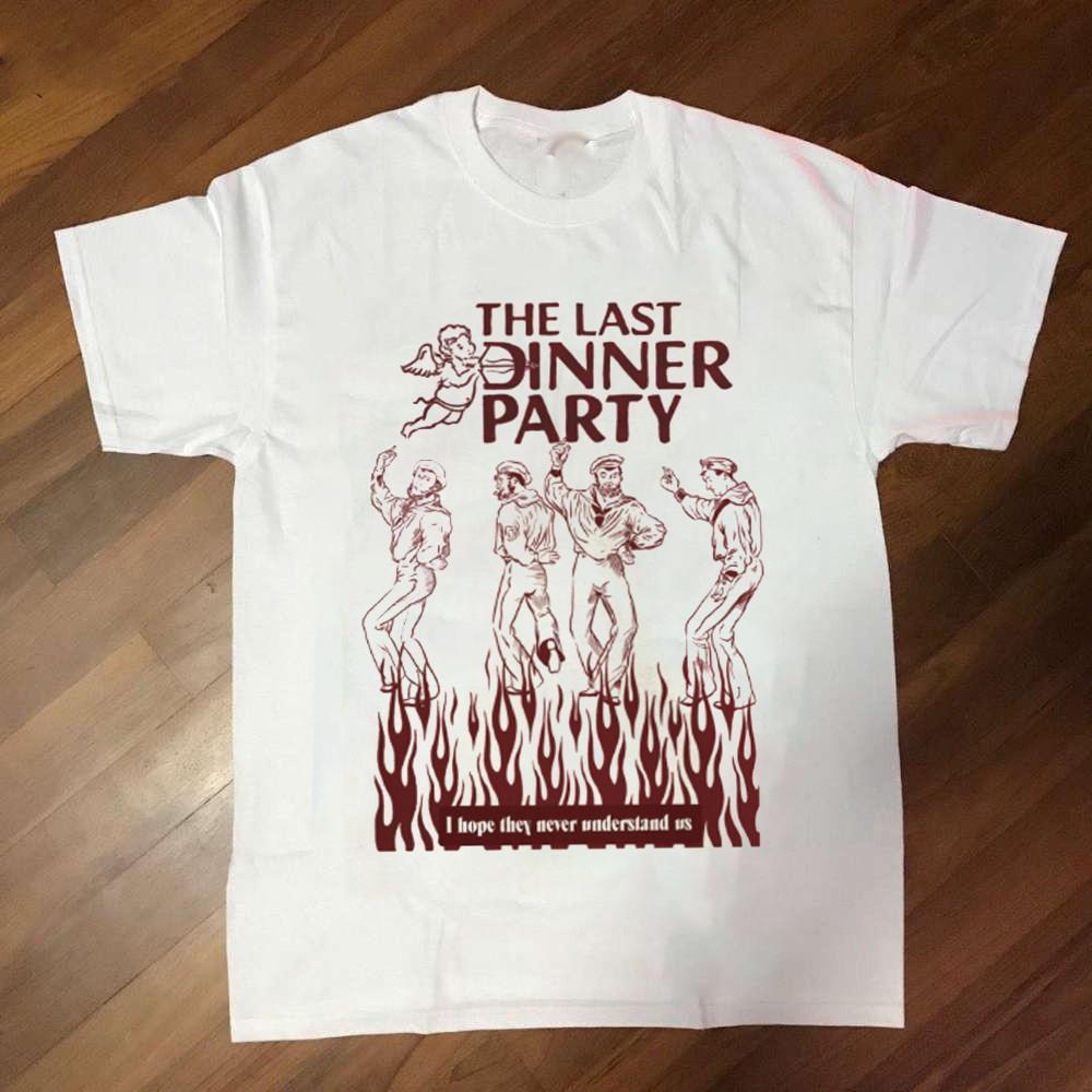 VTG The Last Dinner Party Band Rock Music White S to 5XL T-Shirt HL550