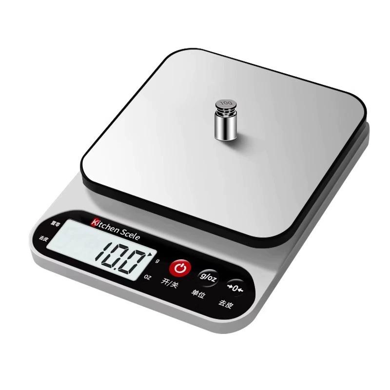 

Báscula digital de cocina de alta precisión para repostería y alimentos pequeña y portátil