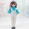 Oblečení pro 1/6 BJD panenku Roztomilé šaty Sukně Pokrývka hlavy 30cm Princezna Panenka Ležérní Kostým Oblečení Doplňky pro panenky Dívka DIY Hračka Dárky