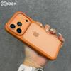 Luxury Matte Translucent Phone Case For iPhone 17 Pro Max 17 Air Camera Control Button Shockproof Bumper Protection Back Cover