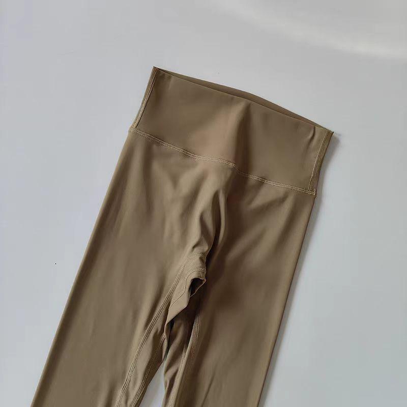 

No-Embarrassment Yoga Pants: High-Waist, Quick-Dry, Breathable Nude-Fit Leggings for Fitness & Running Large