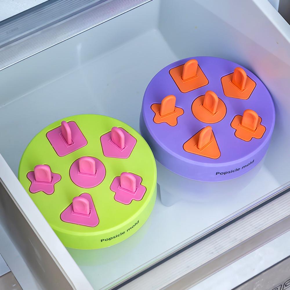 Easy To Release Ice Candy Maker Anti-drip Stick Ice Lolly Mold Household Ice Pop Mold  Milk