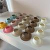 Doll Sun Hat With Ear Cutouts Empty Top Straw Hat  For Costume Cosplay Decorative Party Accessory In Assorted Color