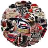 50Pcs/Set Retro Dark Y2K Vampires PET Stickers Waterproof DIY Fashion Decals Journal Stickers