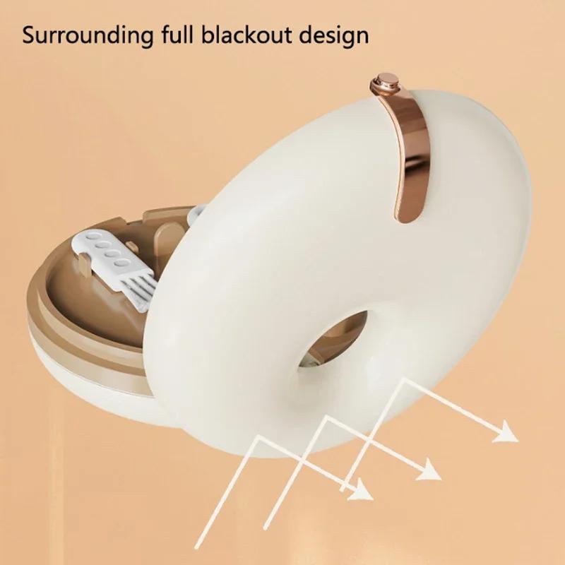 Food-grade Portable Double-layer Denture Storage Box,magnetic Aligner,waterproof and Dustproof,used for Dentures,earrings,braces