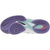 Badmintonschuhe Wave Claw EL 2 Passform Leichtgewicht Flexibilität Belastbarkeit Allrounder Weiß x Lila x Pink cm 2E [Mizuno] 22.5