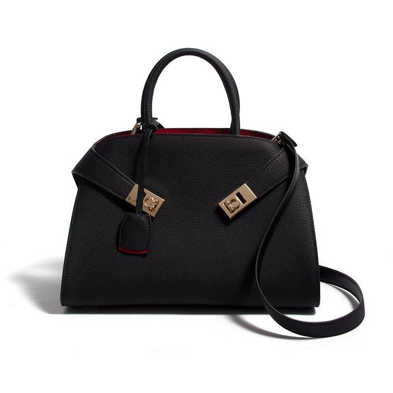 

Сумка-тоут из натуральной коровьей кожи через плечо — вместительная, высококачественная сумка для офисных работниц