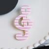 Cute Star Dot Striped Music Note Hair Clip Set Of 2pcs For Women Girls Kids Lightweight Acrylic Hair Accessories