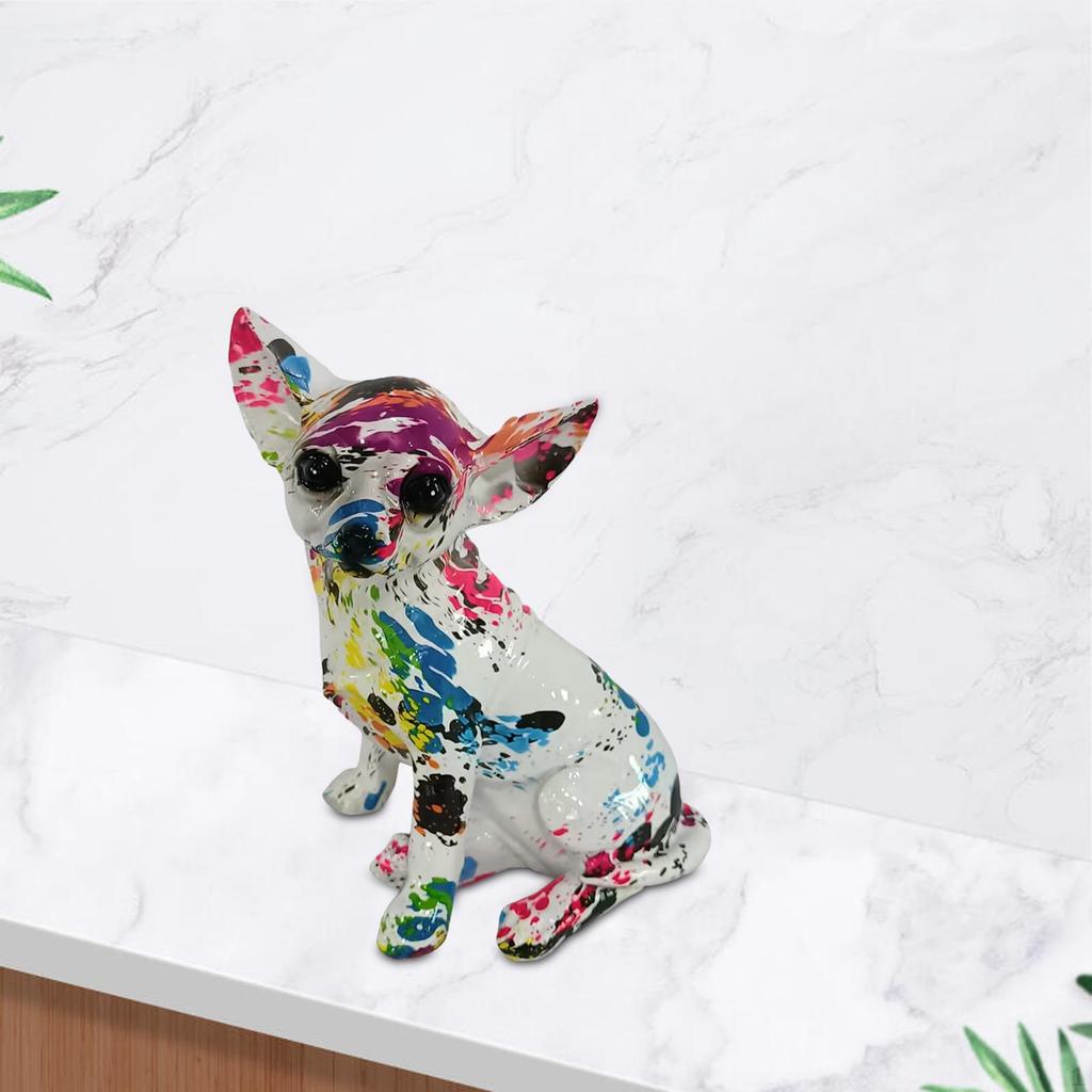 Chihuahua Dog Statue for Stylish Home Decor