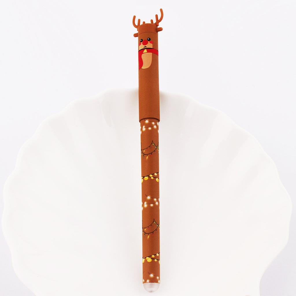 Erasable Gel Pen Set 4 Colors Christmas Special Edition Eraserable Pen Kit