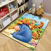 Cartoon Winnie Pooh Tigger Too Pattern Living Room Bedroom Carpet Bedside Bathroom Floor Mat Kid's Room Play Mats Non-slip Mat