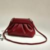 Women's Fashionable Pleated Underarm Clutch & Crossbody Bag