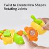 Mother and Baby Caterpillar Twisty Worm: Educational & Motor Skills Toy for Newborns