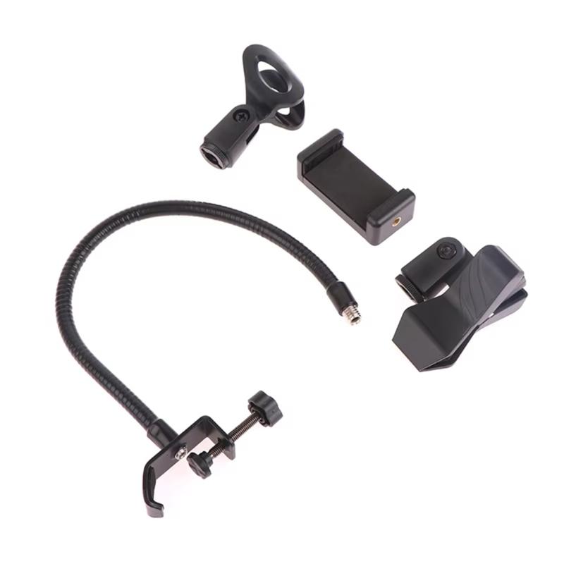 Toolless Adjustable Mics Stand Universal Compatibility For Podcasting Home Karaoke Professional Use