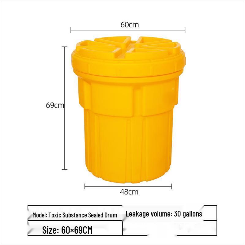 Brangdy Chemical Spill Containment Barrel 30 Gallon