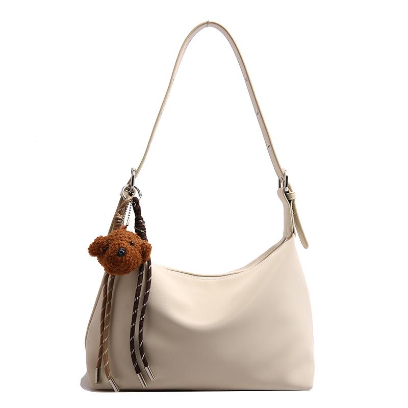 Retro bag women's large capacity 2025 new summer casual shoulder messenger bag Korean version texture commuter tote bag