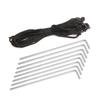 Churong Outdoor Tent Peg & Guy Line Set