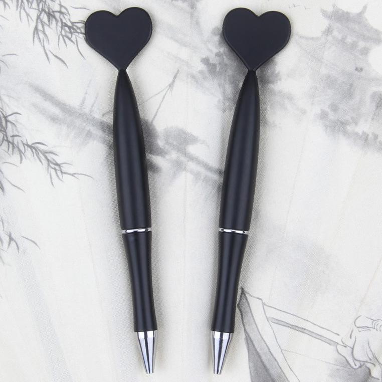 Five-Star Twisting Heart Butterfly Christmas Ballpoint Pen
