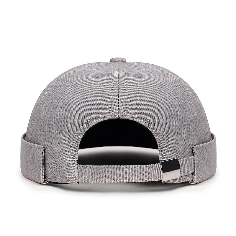 Embroidered Coconut Tree Hip-hop Tang Hat Retro Artistic Youth Landlord Hat Outings Without Brim Watermelon Hat