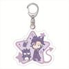 Anime Welcome To Demon-School Iruma-kun Keychain Figure Suzuki Iruma Valac Clara Key Chain Acrylic Keyring Car Bag Decoration