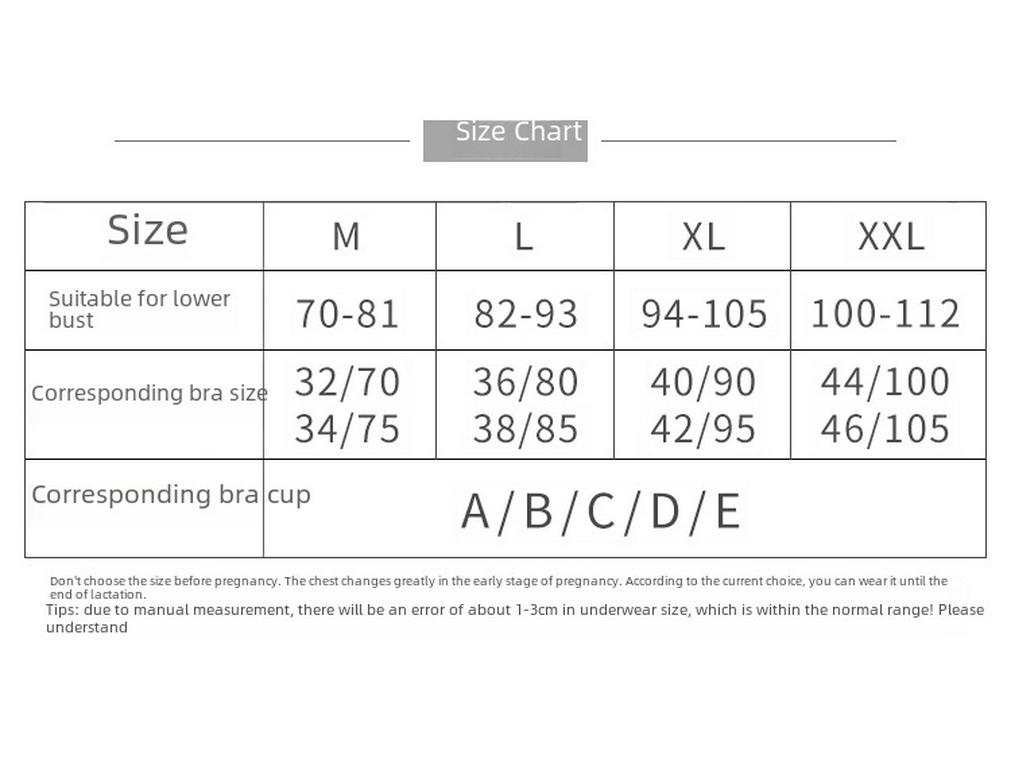 Sömlös Amning-BH med Framknäppning - Stor, Bygelfri, Anti-Häng Design