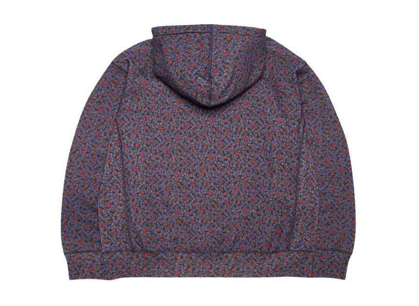 Supreme JUNYA WATANABE COMME des GARCONS MAN Hooded Sweatshirt Black Flowers
