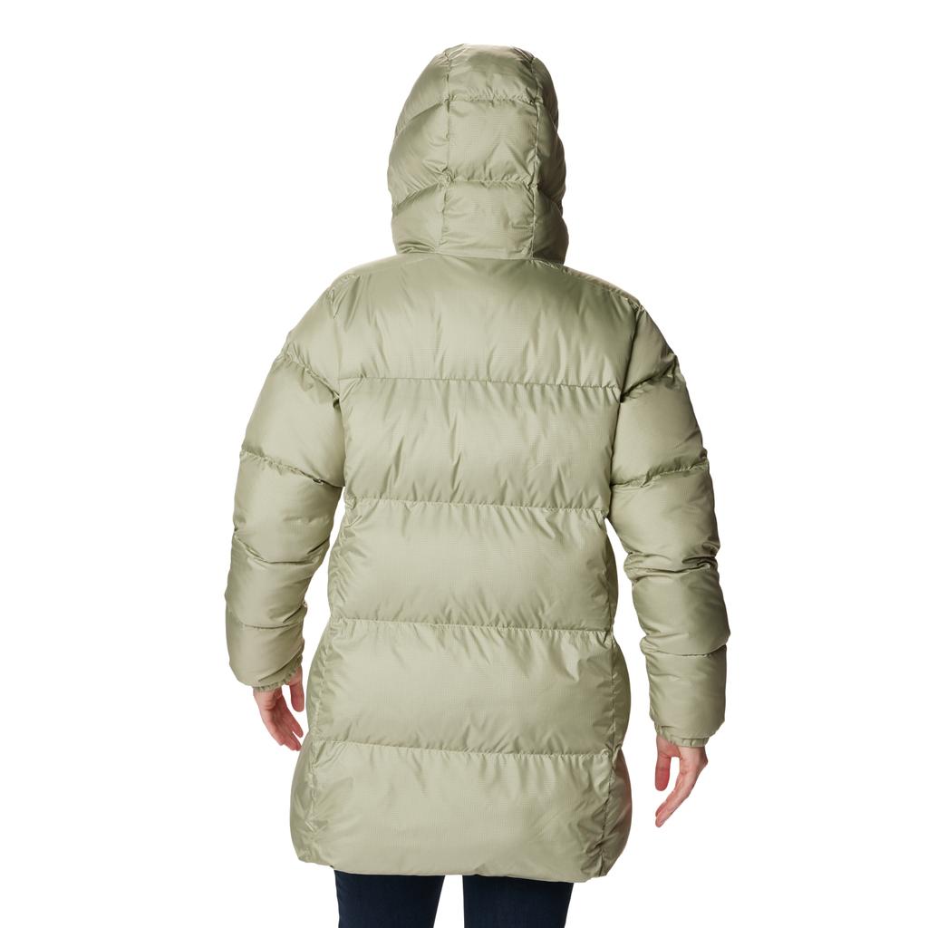 Columbia Puffect Mid Hooded Jacket, Womens green Jacket