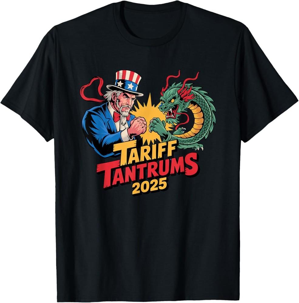 2025 tariff tantrums between the US and China, trade war T-Shirt Unisex T-Shirt L