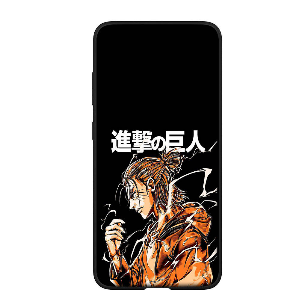 For Samsung Galaxy S25 S24 S23 S22 Ultra FE A37 A57 A56 A55 A06 A16 A15 A36 A26 A35 A05 A25 A54 A34 Phone Case Lovely Attack On Titan Eren Jaeger Levi