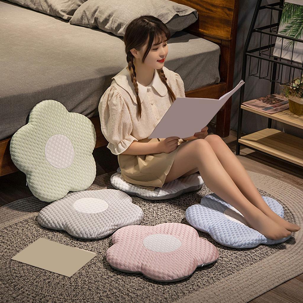 Sofa Pillow Flower Designing Tatami Cushion For Kids Room And Home Floor Seat Pad 45X45x4cm Comfortable Floor Pillow