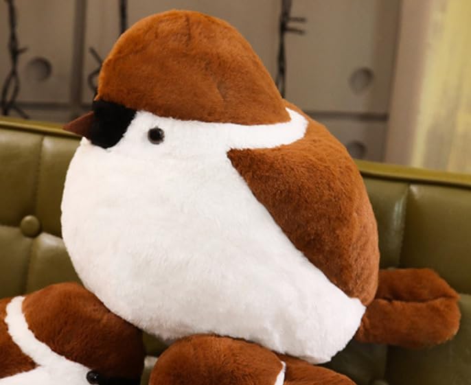 Sparrow Cushion Body Pillow Plush Toy Cute Realistic Large Cute Animal Bird Nap Pillow Event Gift Cute Sparrow