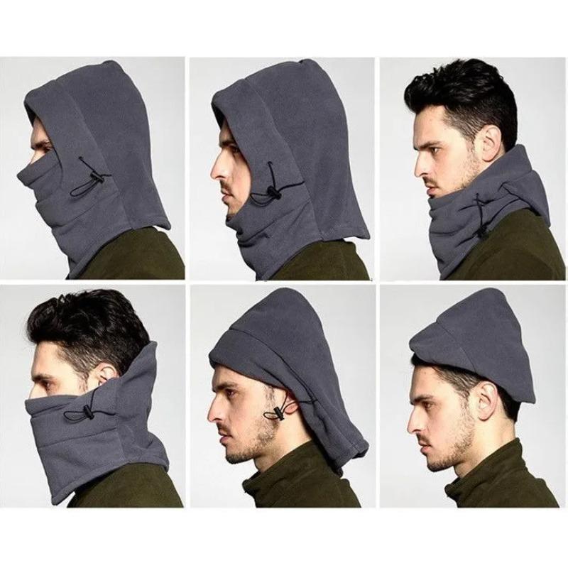 Теплая флисовая шапка — фото 4