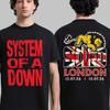 System of A Down SOAD Londyn UK 2026 Trasa Graficzny Merch Nowa Koszulka 100% Bawełna Unisex Unisex Y2k Popularna Luźna Casualowa Koszulka