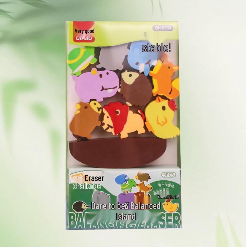 Забавная птичка-балансир Qi Hao - Милый образовательный канцелярский подарок для детей Single Box