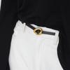 Gold Bronze Metal Buckle PU Leather Knotted Belt Long Thin Adjustable Waist Belts Women Female Dress Coat Suit Decoration Straps