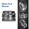 MeiKe Interchangeable Lens MK 28mm for Micro Four Thirds with Japanese Instruction Manual 19610004 [] F2.8
