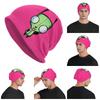 Invader Zim Madness  Unisex Adult Beanies Caps Knitted Bonnet Hat Warm Hip Hop Autumn Winter Outdoor Skullies Hats