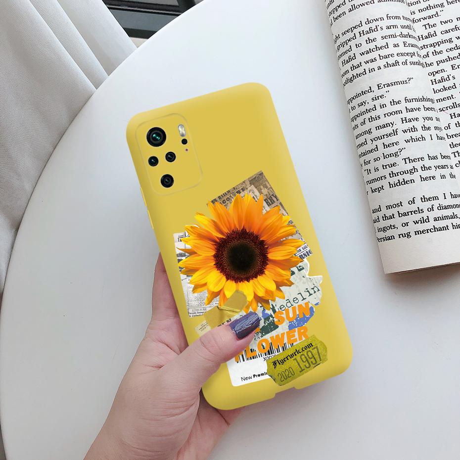For Xiaomi Redmi Note 10 Phone Case TPU Soft Silicon Cute Pattern Back Cover for Xiomi Xiaomi Redmi Note 10 Note10 Pro 10s Cases