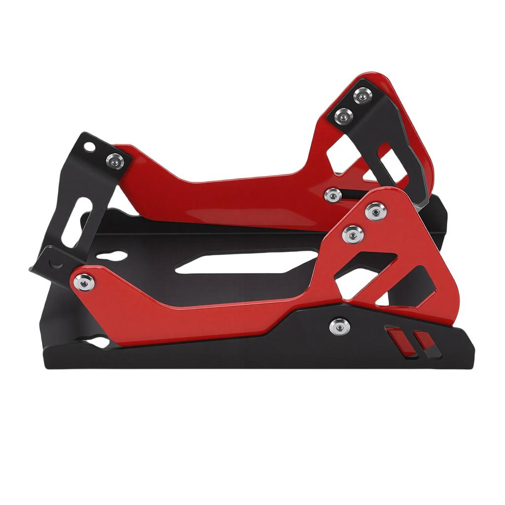 Motorcycle Wheel Chock 1800 Lbs Foldable Steel Front Wheel Stand for 8 21in Wheel Cruiser Sports Dirt Bikes Trailer