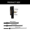 Quiet Quartzs Clock Movement Mechanism with Long Shaft Thread Motor and Metal Hands Kits for Clock Crafting Projects