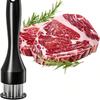 Stainless Steel Meat Tenderizer, Meat Tenderizer Tool Meat Tenderizer With 21 Stainless Steel Ultra Sharp Needle Blades Kitchen Gadgets