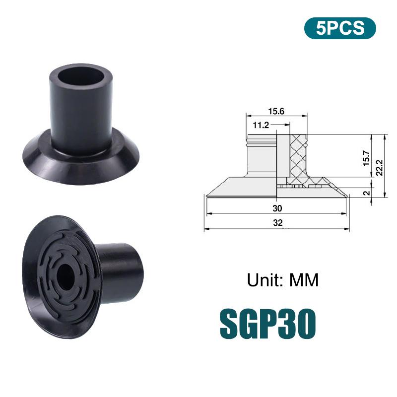 5 Bucăți Geantă Manipulator Deschidere Vid Suport Vid Sgp15/20/24/30/40 Componente Pneumatice Pentru Accesorii Industriale