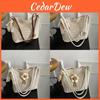 Pc Woven Bag With Magnetic Closure For Daily Street Style Fashion