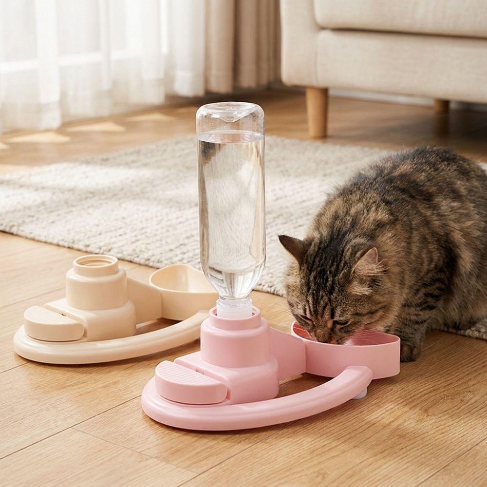 Stable Base Cat Automatic Water Dispenser Large Capacity Pet Drinking Station Travel