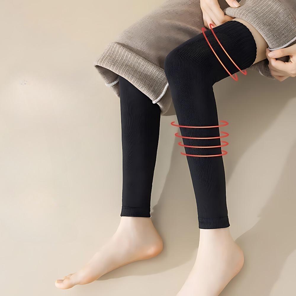 1Pair Winter High Stockings Warm Over Knee Socks Soft Wool Women's Stockings Gaiters Striped Long Socks Thigh Stocking Hosiery