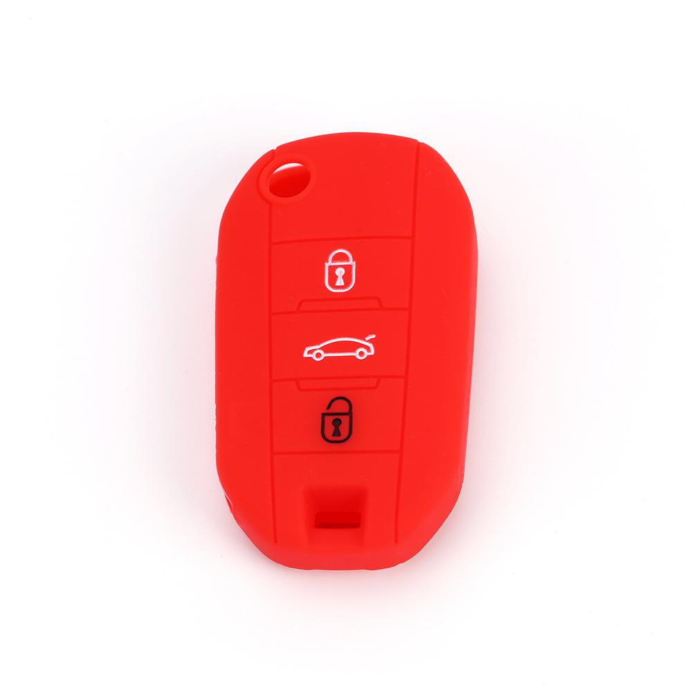 Flip Car Key Cover Case for Peugeot 508 301 2008 3008 408 4008 308 Car Key Case Protector Holder for Citroen C4 CACTUS C5 C3 C4L