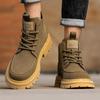Autumn Shoes for Men Boots Outdoor High Tops Leather Casual Shoes Youth Street Cool Ankle Boots