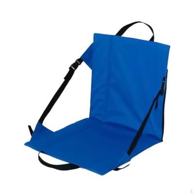 Podlaha skládací plážové židle s opěrkou zad Trendy polštář na sedadlo stadionu pro