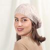 Women Girl Ribbed Vintage Warm French Artist Cap Knitted Cap Beret Hat Painter Hat
